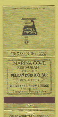 Matchbook Cover - Holiday Inn Marina Cove Sarasota FL 30 Strike
