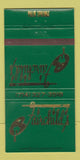 Matchbook Cover - Fairchild's Palm Springs CA Golf 30 Strike