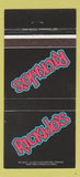 Matchbook Cover - Ricki Jo's 30 Strike