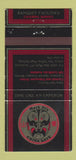 Matchbook Cover - Mark Pi's China Gate Chinese Lima Hilliard OH 30 Strike
