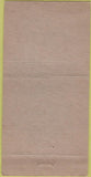 Matchbook Cover - Paradise Restaurant Fredericton NB 30 Strike
