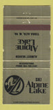Matchbook Cover - Alpine Lake Skiing Terra Alta WV 30 Strike