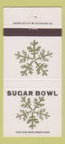 Matchbook Cover - Sugar Bowl Skiing Norden CA 30 Strike