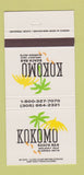 Matchbook Cover - Kokomo Beach Bar Holiday Isle Florida Keys FL 30 Strike