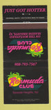 Matchbook Cover - Bermuda Club Seaside Heights NJ 30 Strike