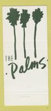 Matchbook Cover - Palms Restaurant La Jolla CA 30 Strike