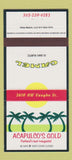 Matchbook Cover - Acapulco's Gold Portland OR Camel Cigarettes 30 Strike