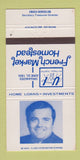 Matchbook Cover - French Market Homestead Loans New Orleans Gretna LA 30 Strike