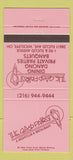 Matchbook Cover - The Glass Parrot Restaurant Club Wickliff OH 30 Strike