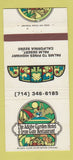Matchbook Cover - Adobe Garden Hotel Palm Desert CA Iron Gate 30 Strike
