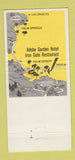 Matchbook Cover - Adobe Garden Hotel Palm Desert CA Iron Gate 30 Strike