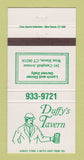 Matchbook Cover - Duffy's Tavern West Haven CT 30 Strike