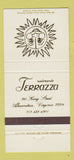 Matchbook Cover - Ristorante Terrazza Alexandria VA 30 Strike