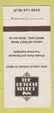 Matchbook Cover - Detroit Street Inn Westlake OH 30 Strike
