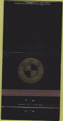 Matchbook Cover - BMW Auto Center Houston TX 30 Strike