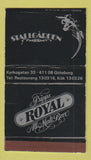 Matchbox - Pripps Royal Beer Stallgarden Kyrkogatan Goteborg WEAR