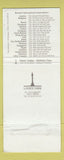 Matchbook Cover Novotel France Nantes Cite des Congres Marlboro Cigarettes WEAR