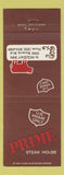 Matchbook Cover - Prime Steak House Holiday Inn Miami FL