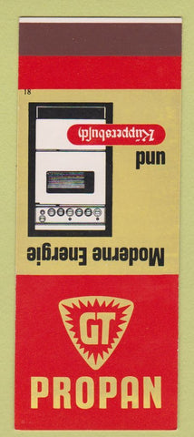Matchbook Cover - GT Propan Stove Oven SAMPLE