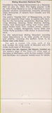 Matchbook Cover - Blue Fountain Inn Winnipeg MB 30 Strike