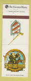 Matchbook Cover - Gunter Hotel San Antonio TX Padre Muldoon's Cafe Suisse