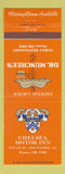 Matchbook Cover - Chelsea Motor Inn Des Plaines IL Dr Munchee's