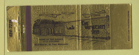 Matchbook Cover - Venetian Inn St Paul MN WEAR