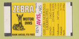 Matchbox - Zebra Motors Inns Avis Rental Cars Sydney Perth Brisbane Australia