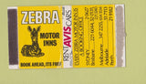 Matchbox - Zebra Motors Inns Avis Rental Cars Adelaide Perth Sydney Australia