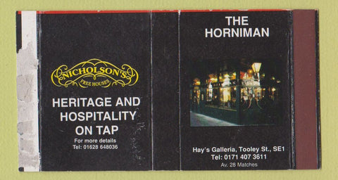 Matchbox - Nicholson's Free Houses Horniman Hay's Galleria UK England WEAR