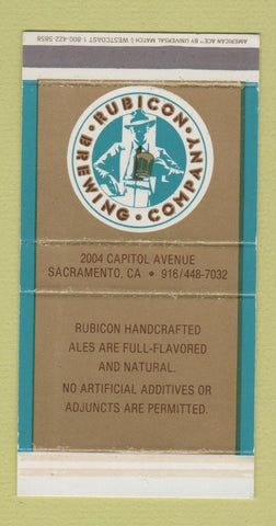 Matchbox - Rubicon Brewing Beer Sacramento CA