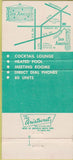 Matchbook Cover - Inn America Howard Johnsons Detroit MI 30 Strike