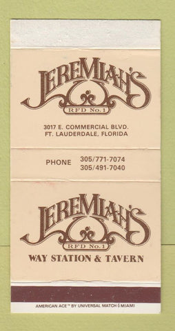 Matchbox - Jeremiah's Way Station Tavern Fort Lauderdale FL