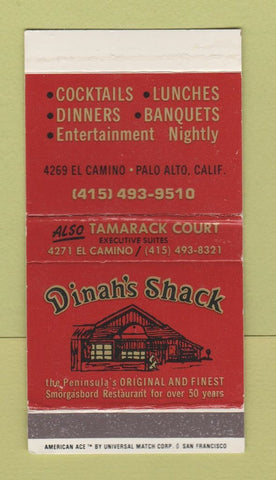 Matchbox - Dinah's Shack Palo Alto CA WEAR