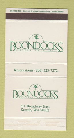 Matchbox - Boondock's Seattle WA