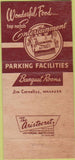 Matchbook Cover - Bill Yeamans Restaurant Detroit MI 30 Strike