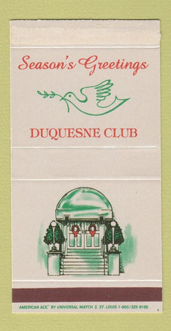 Matchbox - Duquesne Club Christmas Pittsburgh PA