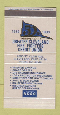Matchbox - Greater Cleveland Firefighters Credit Union 1986 OH