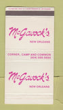 Matchbox - McGavock's New Orleans LA