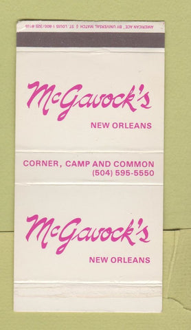 Matchbox - McGavock's New Orleans LA