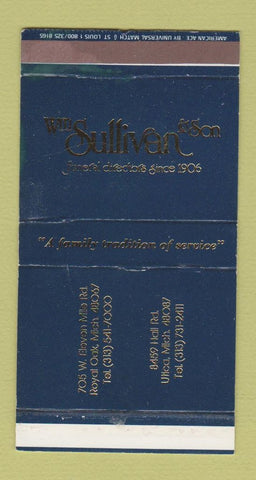 Matchbox - Wm Sullivan Funeral Home Royal Oak Utica MI WEAR