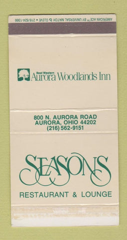 Matchbox - Best Western Aurora Woodlands Inn Seasons Restaurant Aurora OH