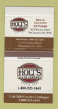 Matchbox - Holt's Cigar Company Philadelphia PA