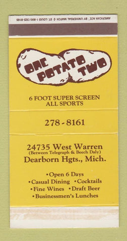 Matchbox - One Potato Two Dearborn Heights MI