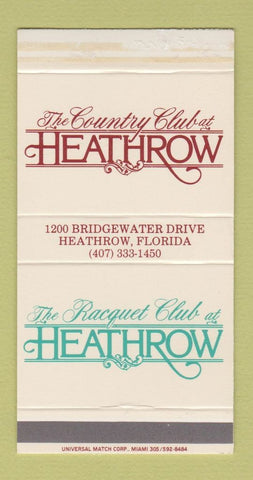 Matchbox - Country Club at Heathrow FL Racquet Club