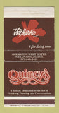 Matchbox - Quincy's The Marker Sheraton West Hotel Indianapolis IN