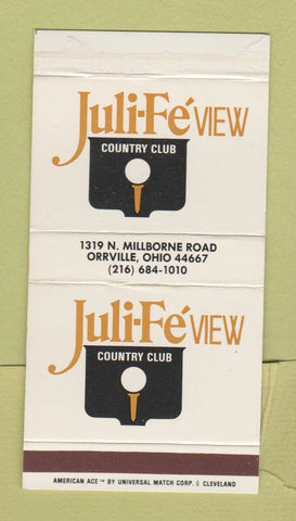 Matchbox - Juli Fe View Country Club Orrville OH