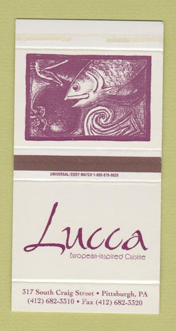 Matchbox - Lucca Restaurant Pittsburgh PA