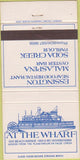 Matchbook Cover - At The Wharf Vancouver BC WEAR 30 Strike
