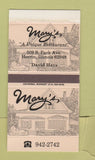 Matchbox - Mary's Restaurant Herrin IL